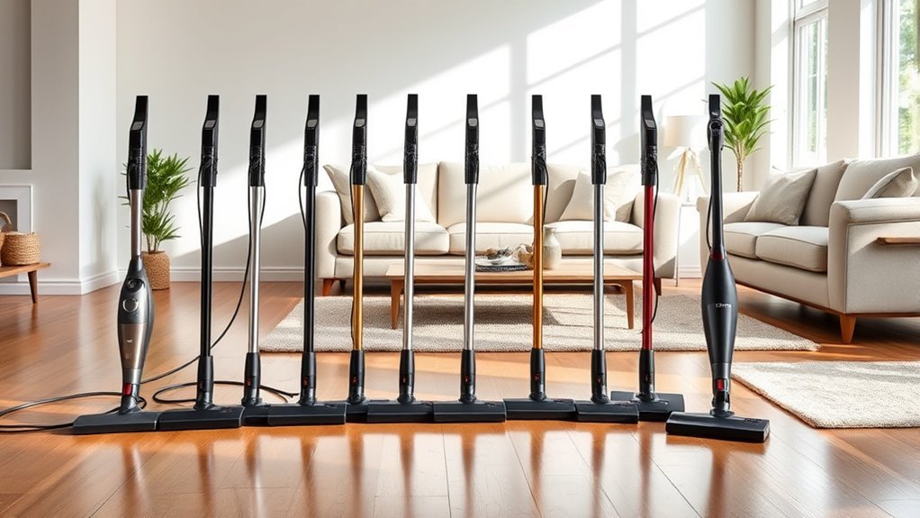 powerful corded vacuum sticks