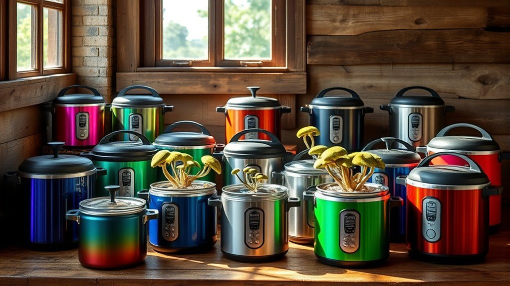 pressure cookers for mushrooms