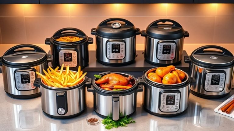 pressure cookers with air fryers