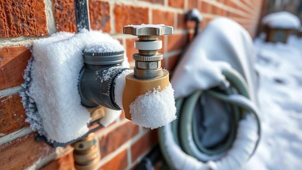 preventing outdoor faucet freezing