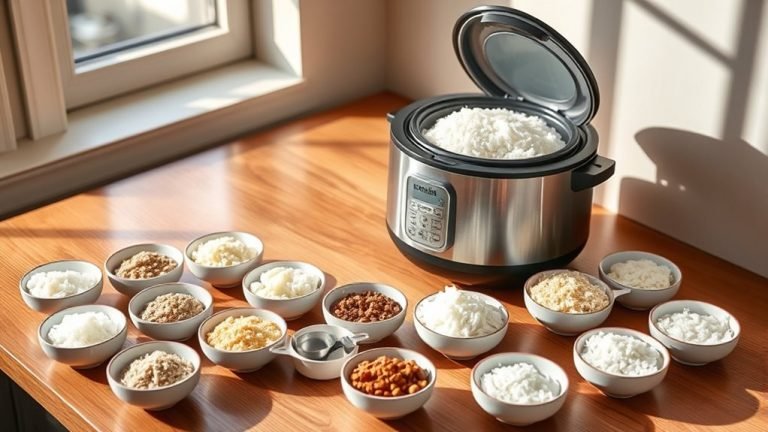 rice cooker cooking ratios