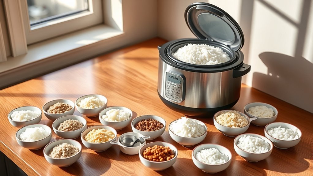 rice cooker cooking ratios