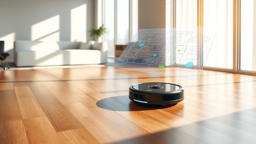 robot vacuum mapping features