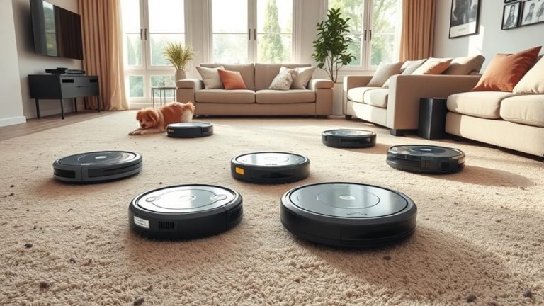 robot vacuums for carpets
