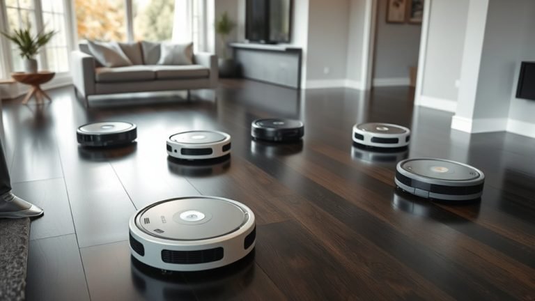 robot vacuums for dark floors