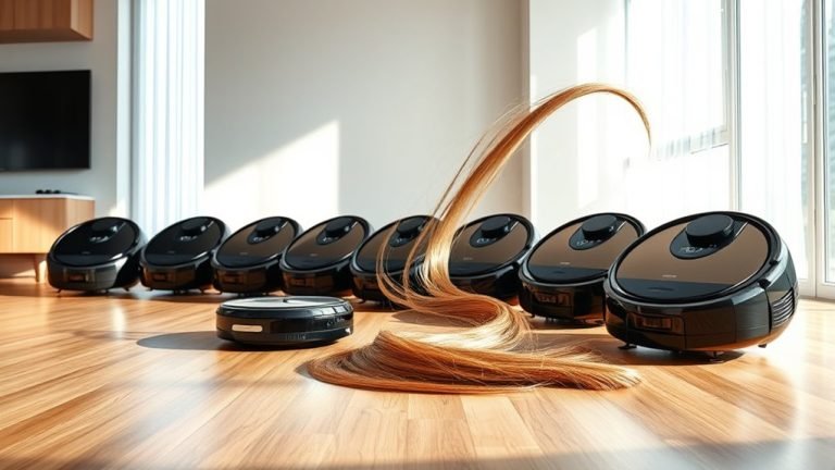 robot vacuums for hair