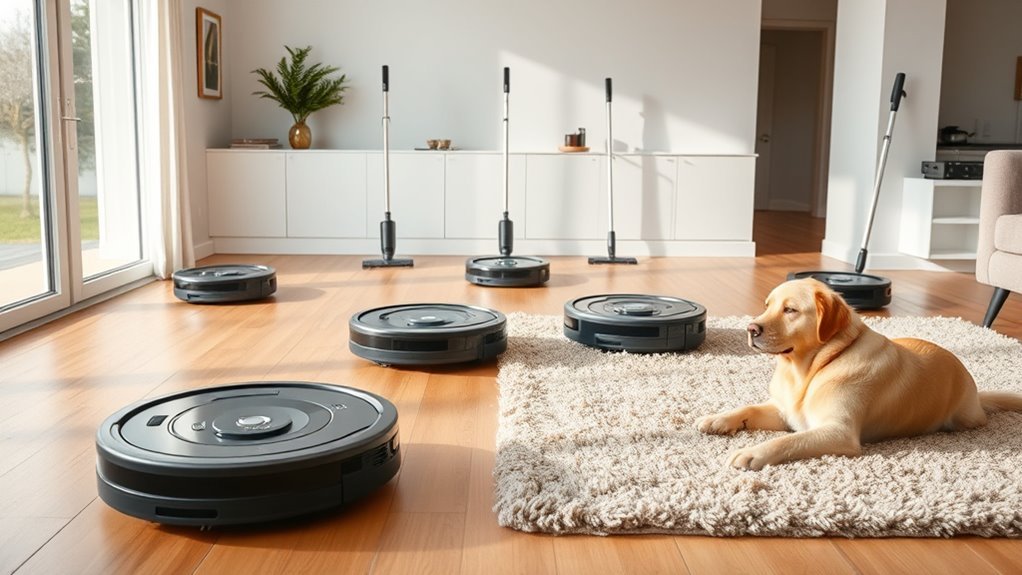 robot vacuums for pet hair