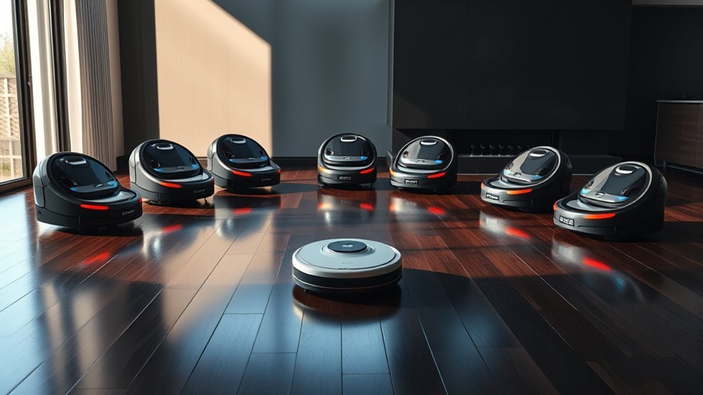 robotic vacuums for dark floors