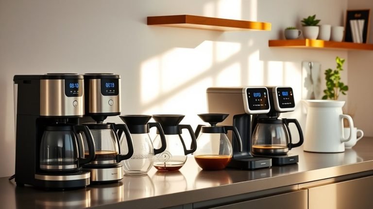 scheduled brewing coffee makers
