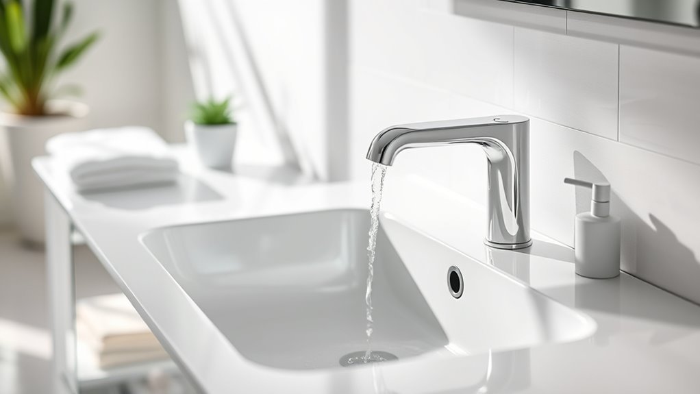 sensor activated bathroom faucets