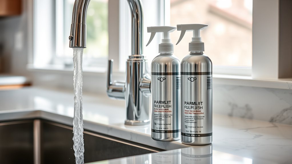 shining faucet polish options
