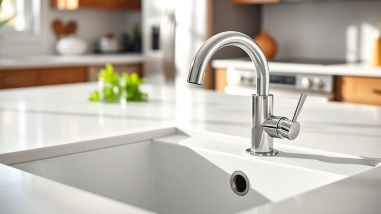 sleek functional kitchen faucets