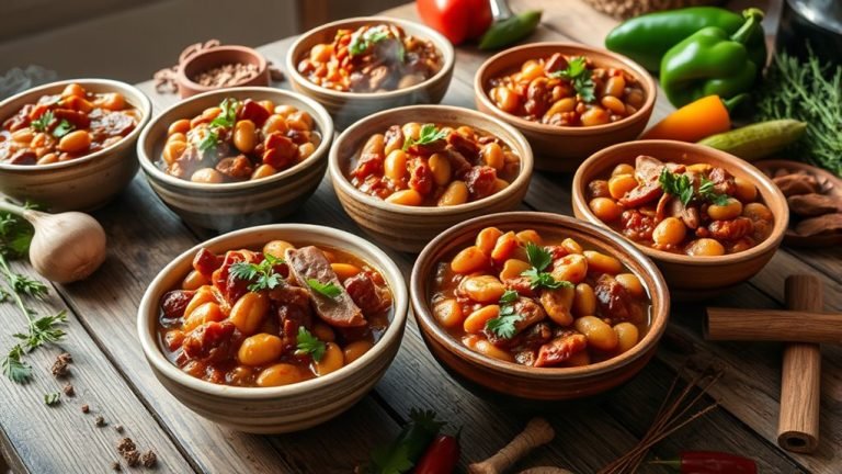 slow cooker ham and beans
