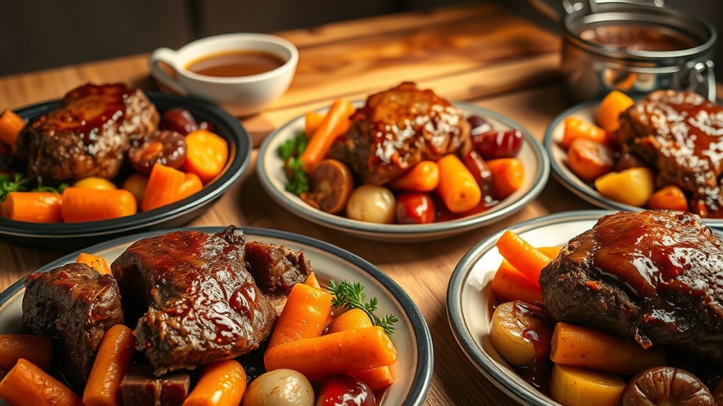 slow cooker pot roast recipes