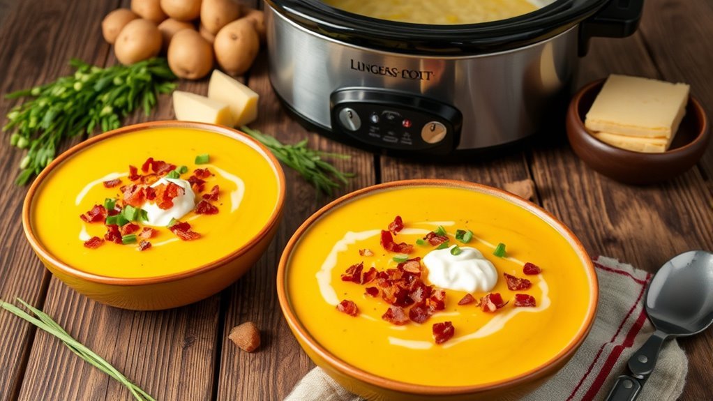 slow cooker potato soup recipes