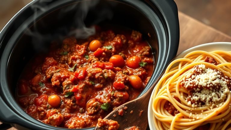 slow cooker spaghetti recipes