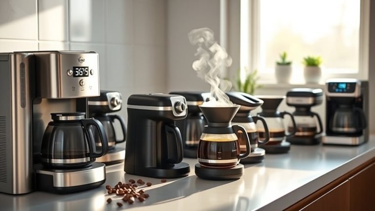 small coffee makers with timers