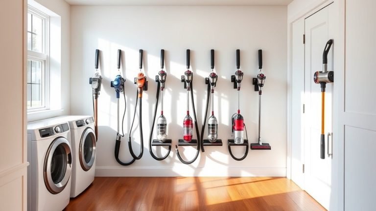 space saving stylish wall vacuums