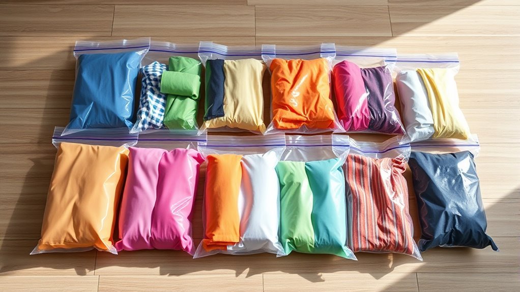 space saving vacuum sealed bags