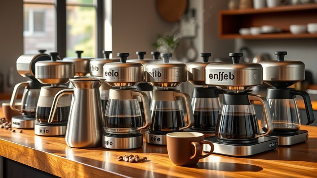 stainless steel coffee makers