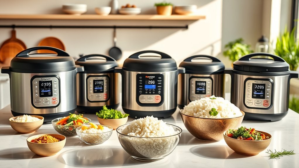 starch reducing rice cookers