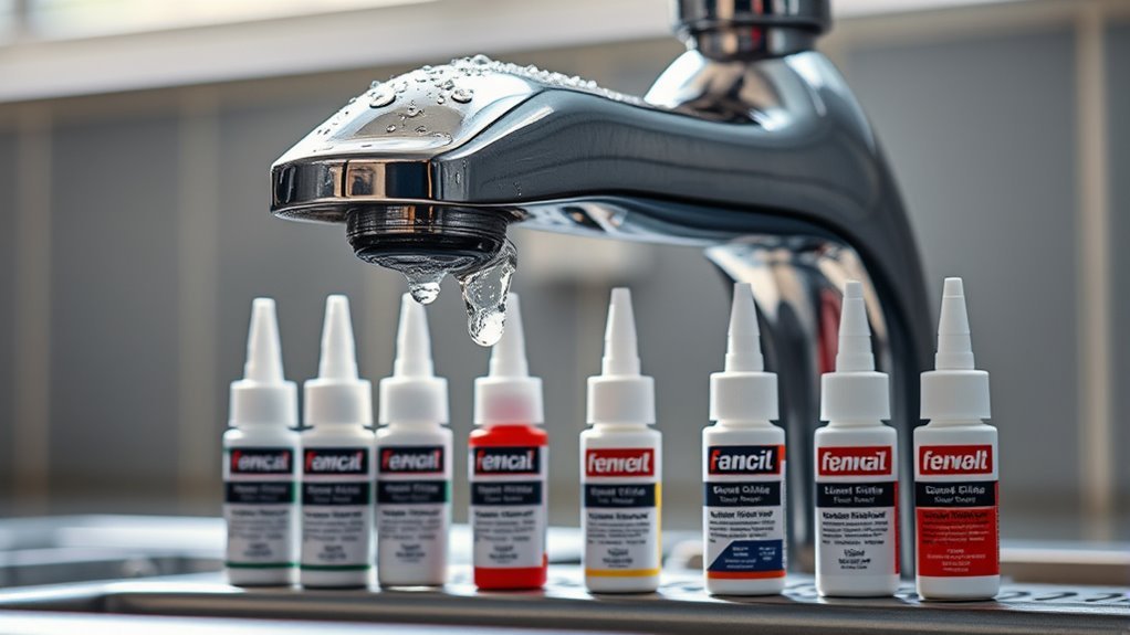 strong adhesives for faucets