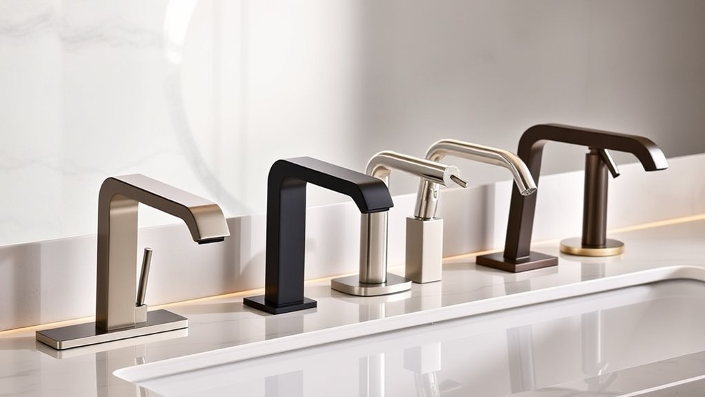 stylish 3 hole faucets