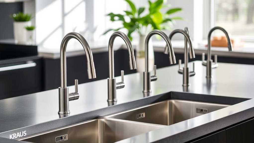 stylish and durable faucets