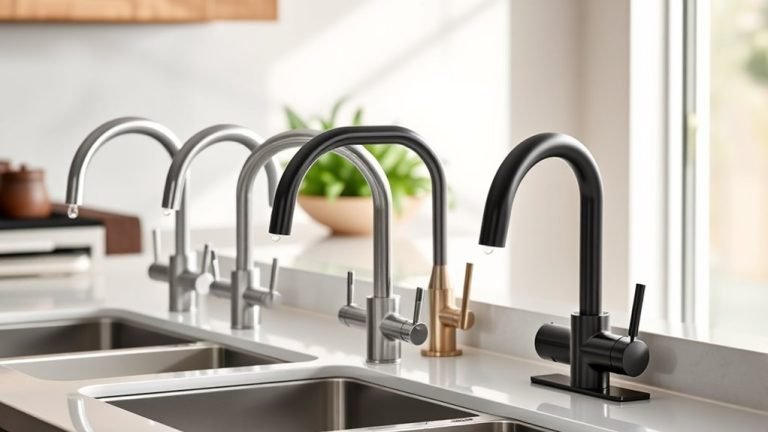 stylish and functional faucets