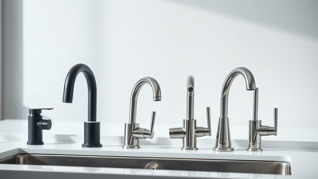 stylish and functional faucets