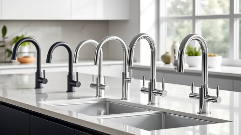 stylish and functional kitchen faucets