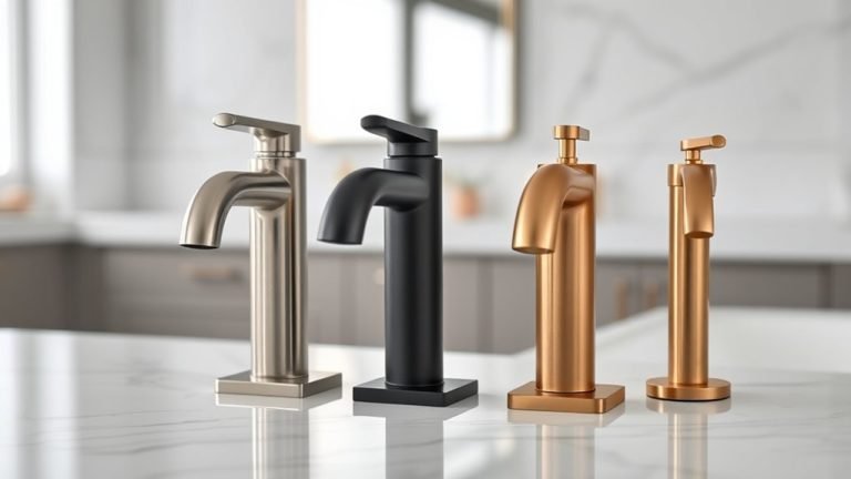stylish bath faucet finishes