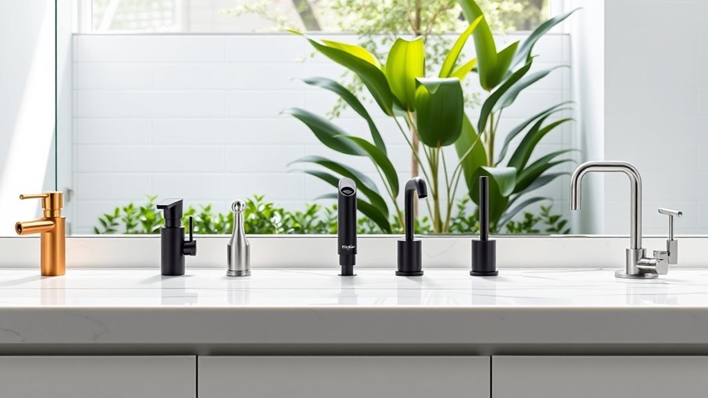 stylish bathroom faucet designs