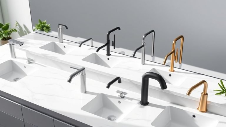 stylish bathroom faucet designs