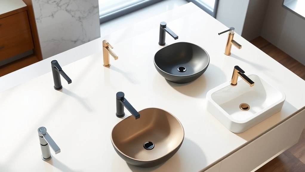 stylish bathroom sink combos