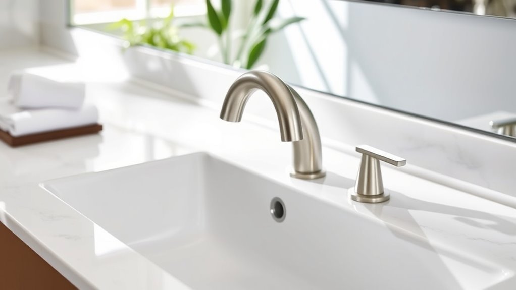 stylish bathroom water faucets