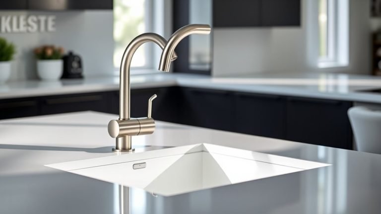 stylish faucets for shallow sinks