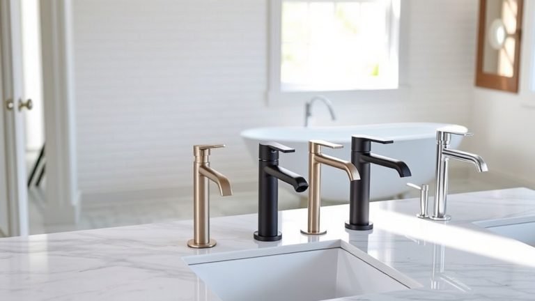 stylish floor mount faucets