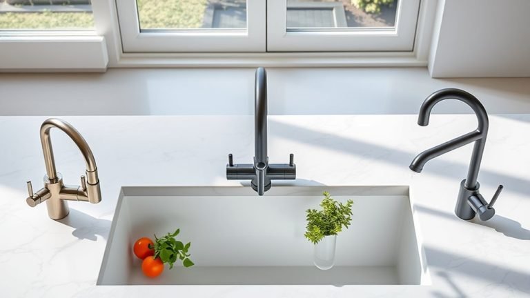 stylish functional kitchen faucets