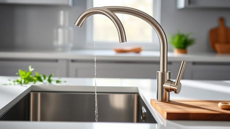 stylish high arc faucets