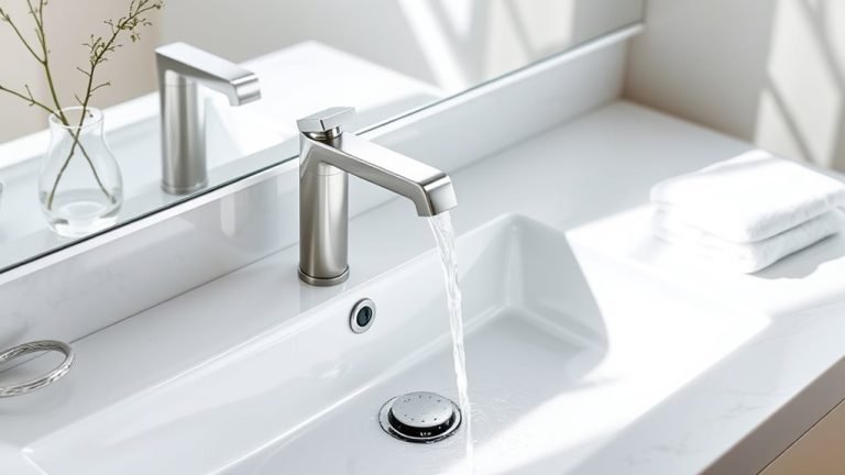 stylish hygienic sensor faucets