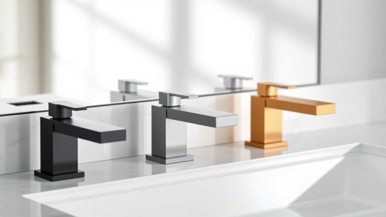 stylish square sink faucets
