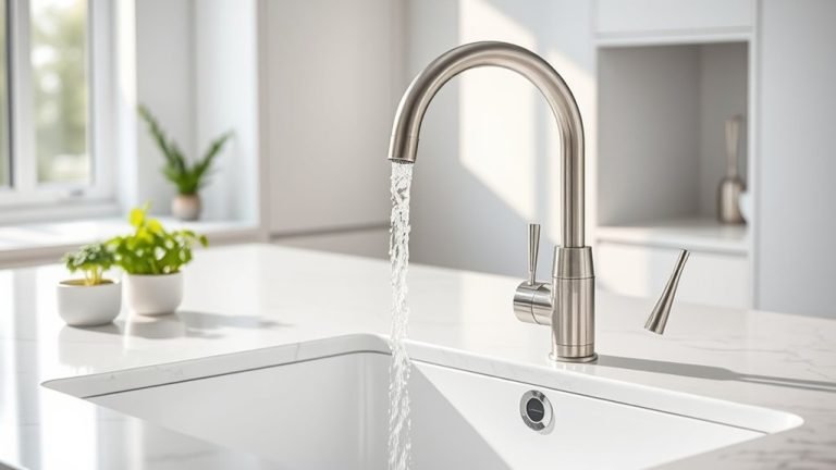 stylish touchless kitchen faucets