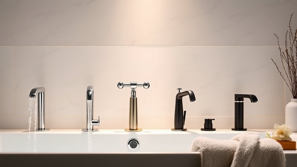 stylish tub faucets selection