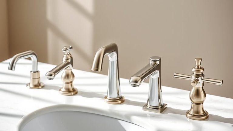 stylish widespread bathroom faucets