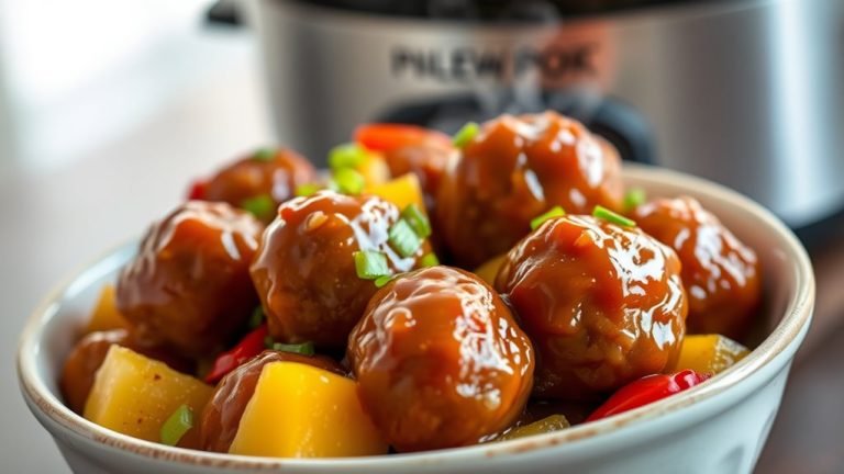 sweet and sour meatballs recipe