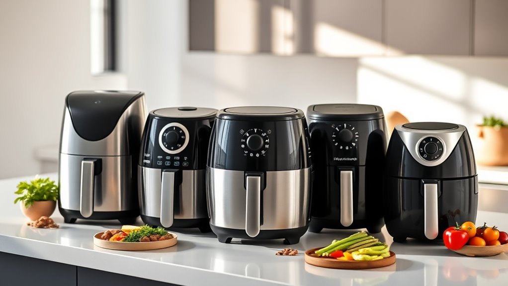 time saving multi cooker air fryers