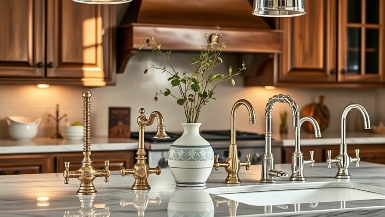 timeless vintage kitchen faucets