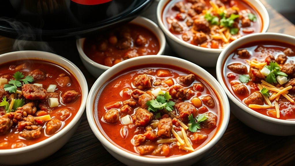 top 5 chili recipes