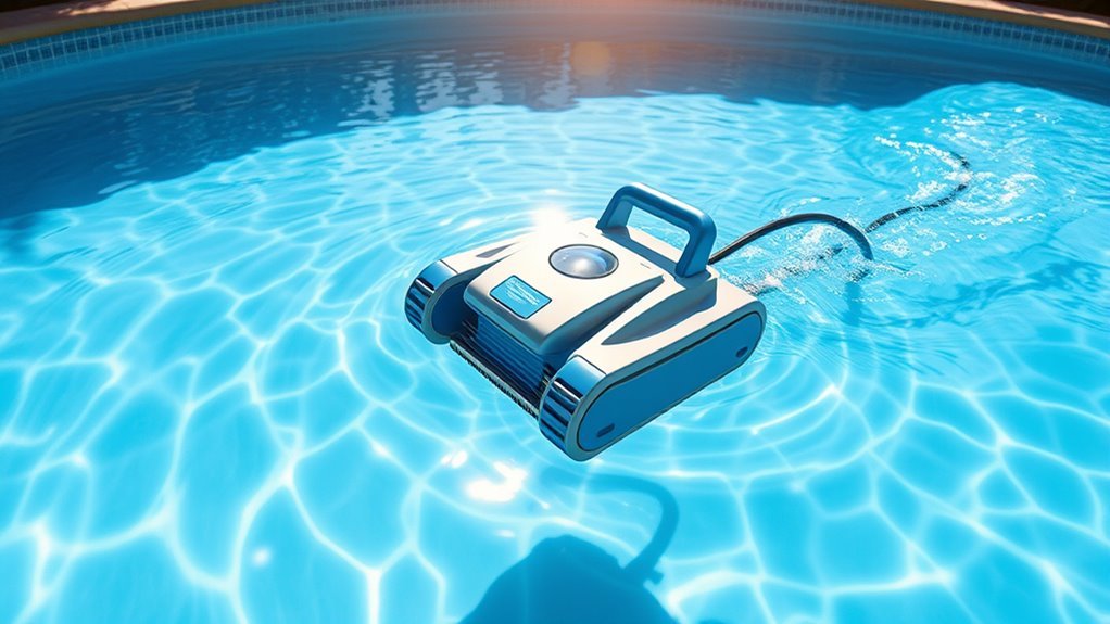 top above ground pool vacuums